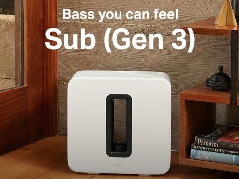Sonos Sub Gen 3 - White (New)