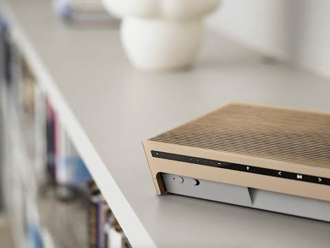 Beosound Level - Gold Tone Light Oak (Like New)
