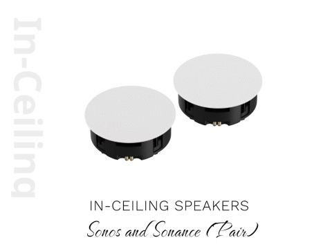In-Ceiling Speakers by Sonos and Sonance