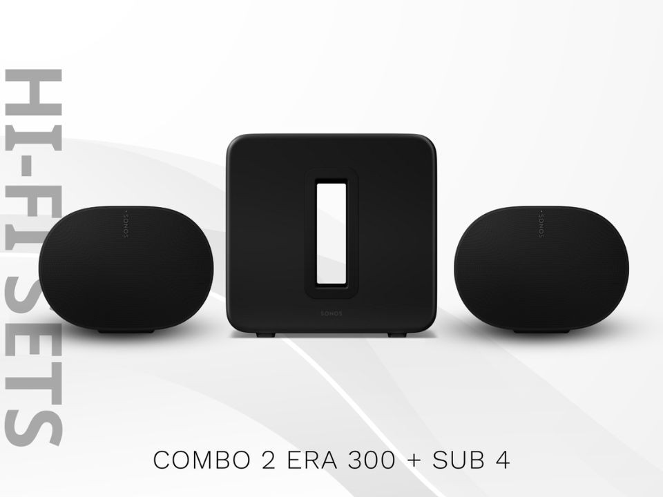 Ultimate Home Theater Completion Set ( 2x Era 300 + Sub G4 )